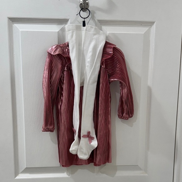 Nannette Shimmering Pink Dress 18M - Picture 4 of 5